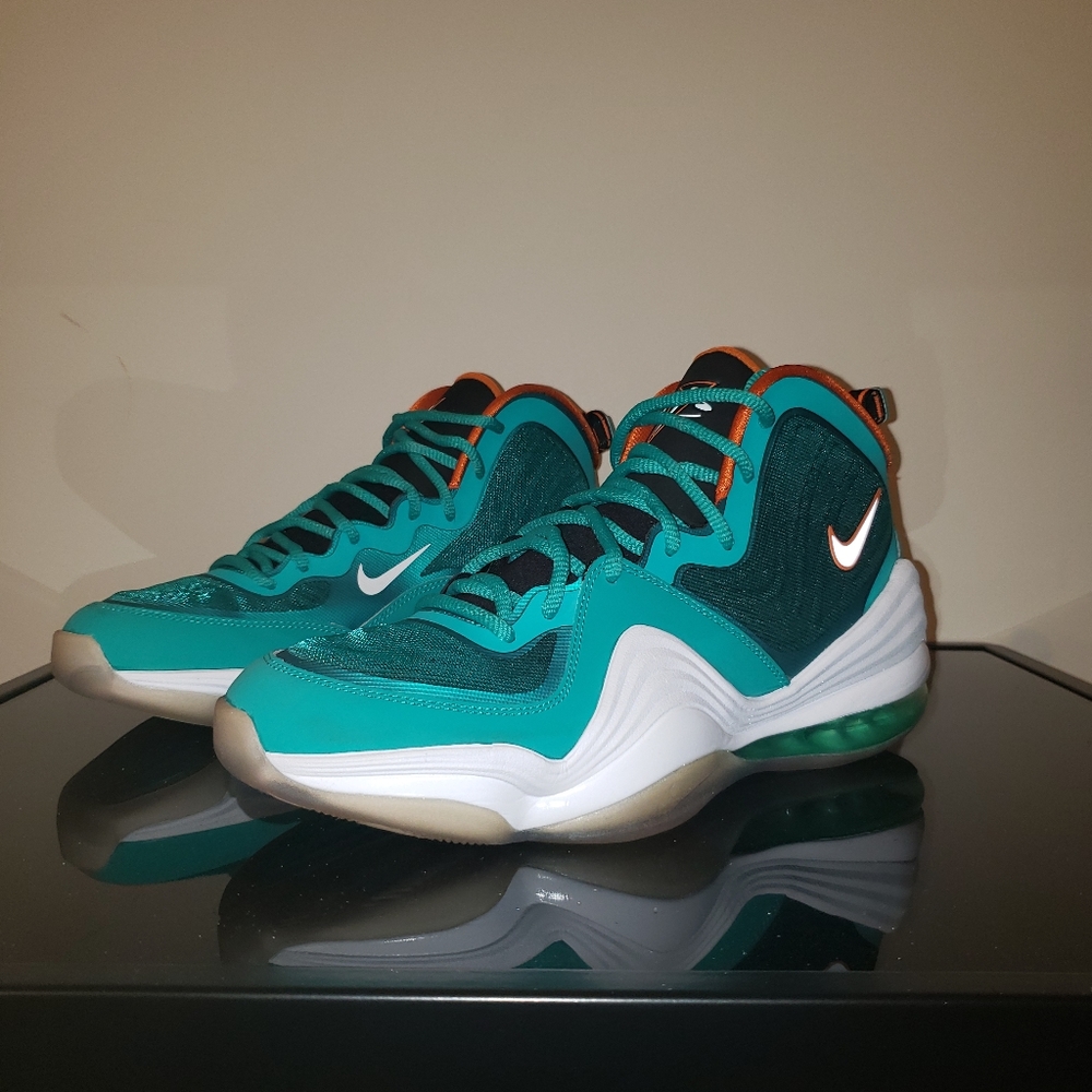 Nike Air Penny V "Miami Dolphins"
